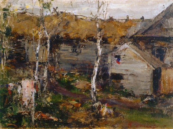 Николай Иванович Фешин пейзаж