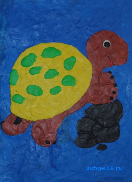 Подводный мир пластилин