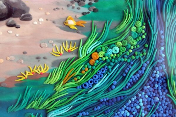 Живопись пластилином "Трицератопс"ПК-014