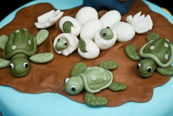 Морские обитатели из пластилина