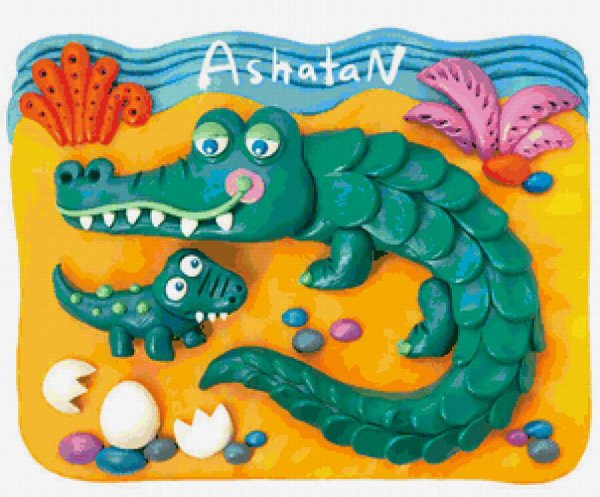 Морские обитатели из пластилина