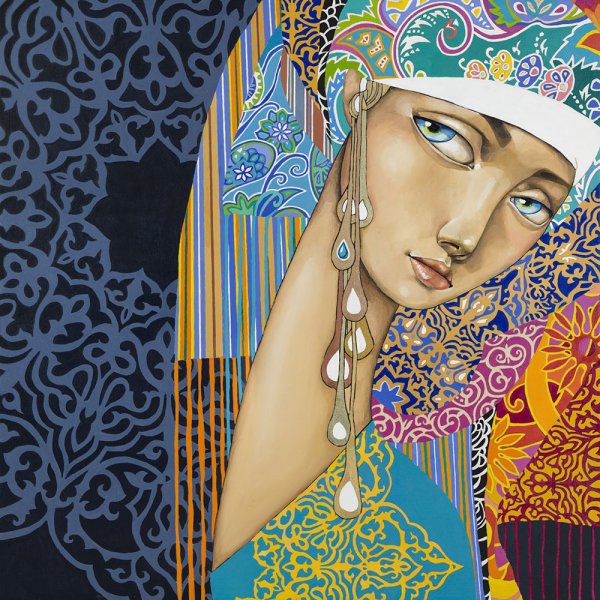 Картины Акжаны Абдалиевой