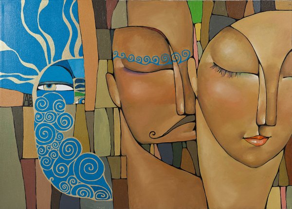 Художник Акжана Абдалиева