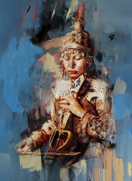 Художник касымов Досбол