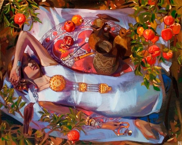 Живопись Нурлана Килибаева