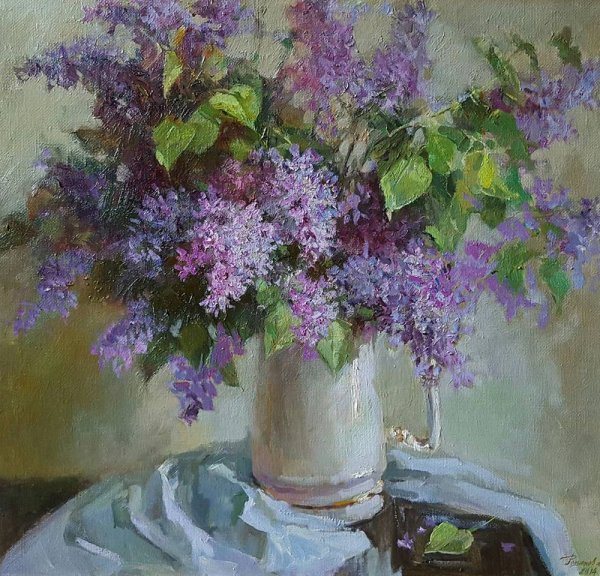 Светлана Родионова живопись Флоксы