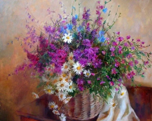 Полевые цветы Светланы Родионовой