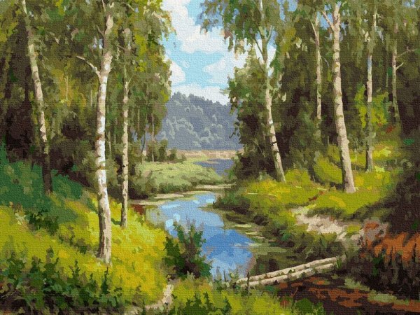 Художник Игорь Прищепа Золотая осень