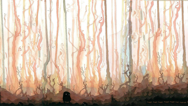 Обои акварель