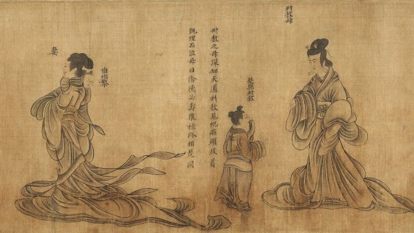 Живопись древнего Китая Фея реки ЛО