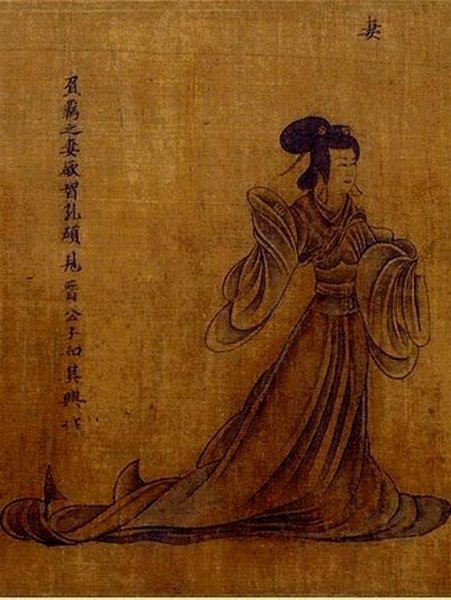 Женщины китайского художника ГУ Кайчжи