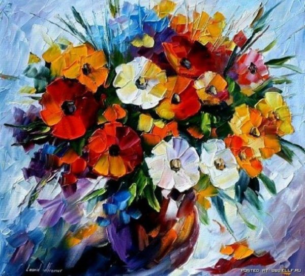 Цветы Леонида Афремова