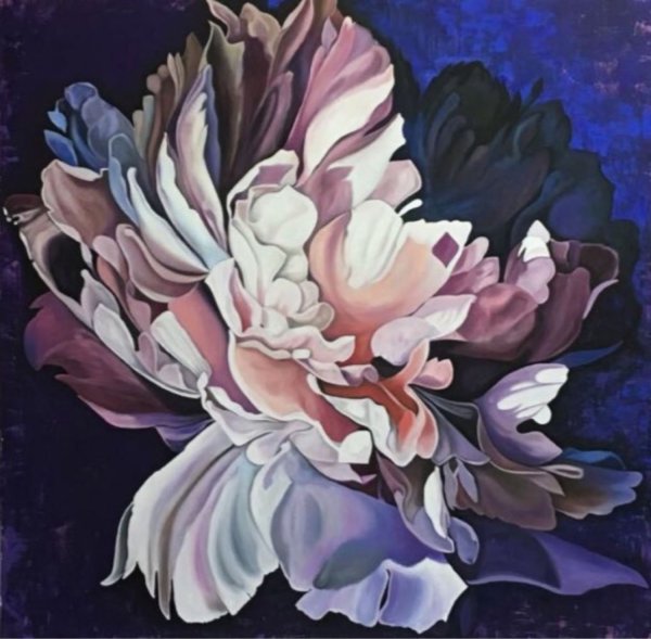 Клод Моне пионы пастельные тона