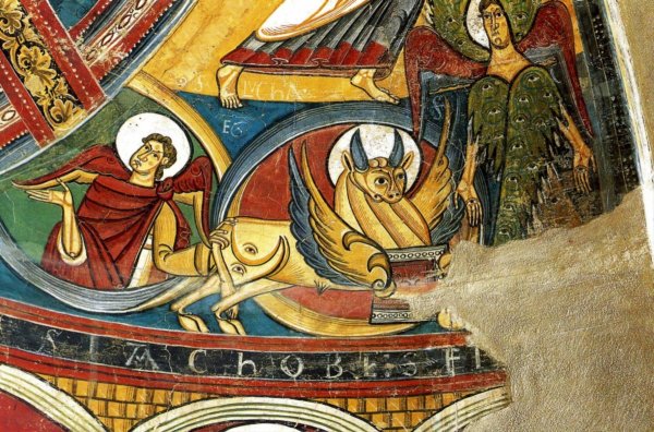 Фрески монастырских церквей Санта-Мария-де-Игасель (Испания)