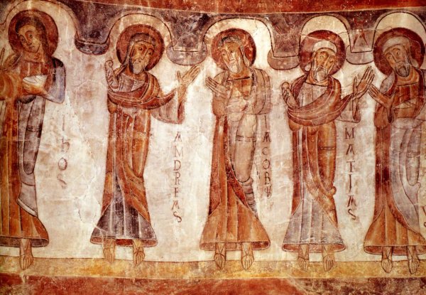 Фресковая живопись средневековья