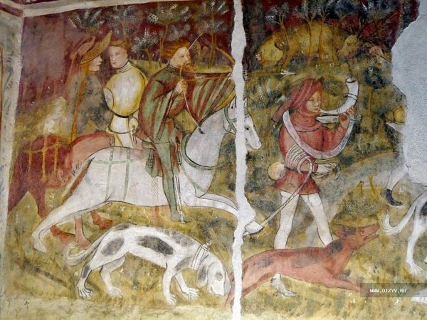 Живопись средневековья фрески