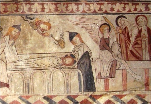 Фресковая живопись средневековья