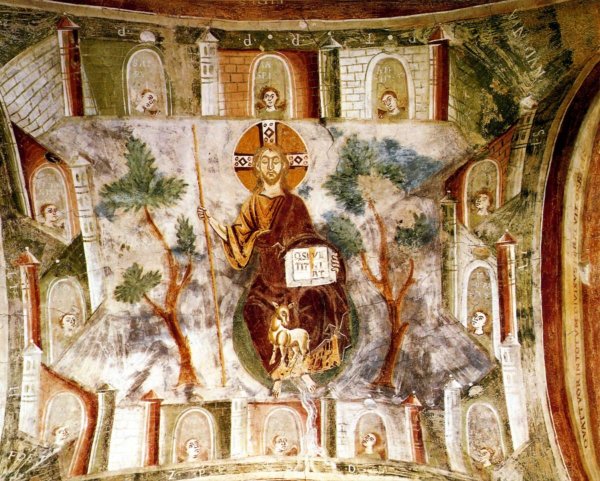 Фресковая живопись средневековья