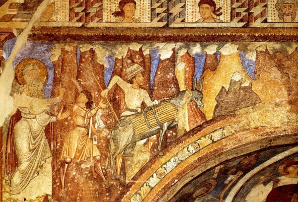 Фрески западноевропейского средневековья