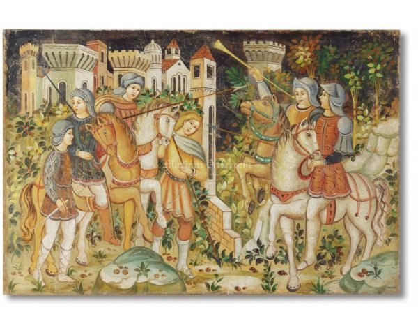 Фресковая живопись средневековья