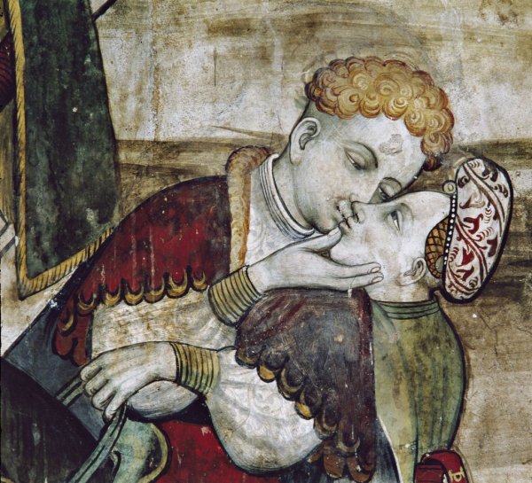 Фреска средневековья 15 век