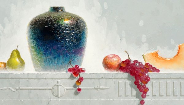 Светящиеся фрукты картина