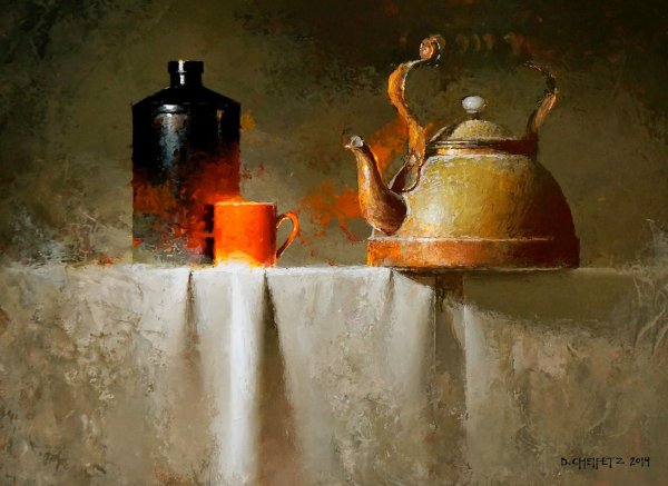 Дэвид Хейфец-художник картины