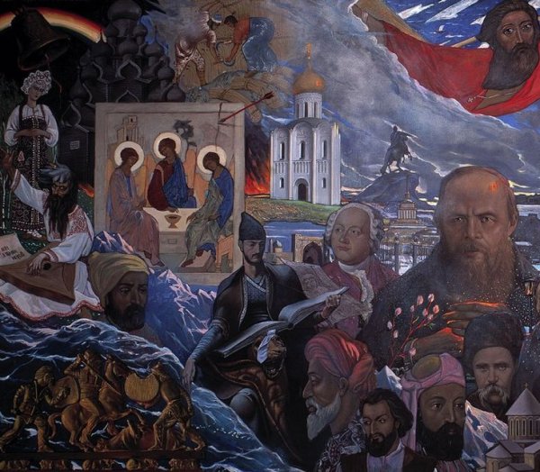 Илья Глазунов раскулачивание картина