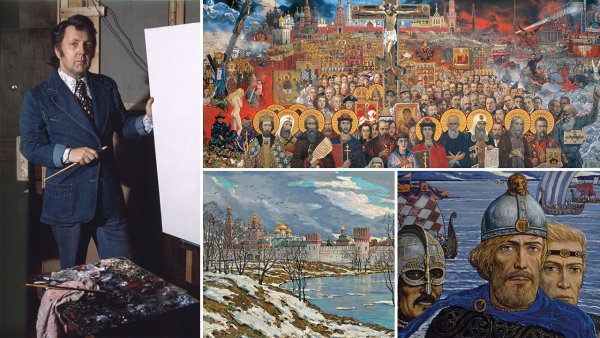 Картина Великий эксперимент Глазунова