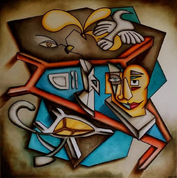 Неокубизм картины Пикассо