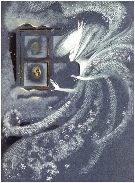Снежная Королева художник Кристиан Бирмингем