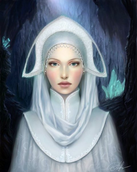 Портрет снежной королевы