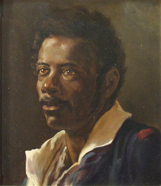 Портрет в африканском стиле