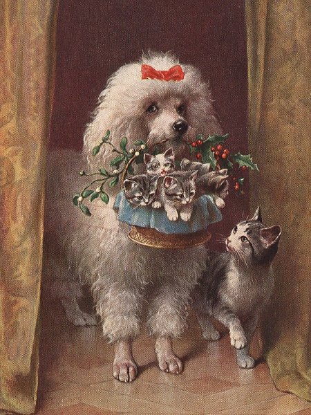 Пудель художника Карла Райхерта