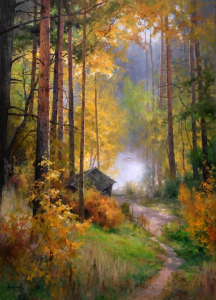 Роман Божков художник картины