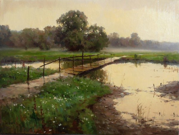 Пейзажи художника Божкова романа