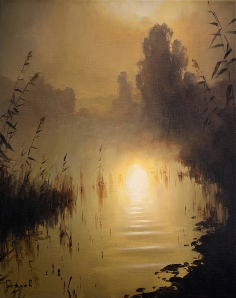 Роман Божков художник картины