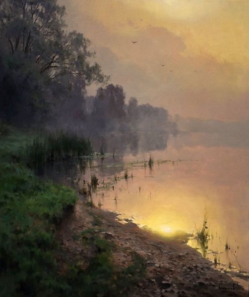 Пейзажист Роман Божков