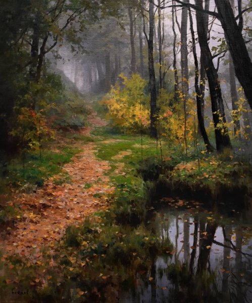 Художник Роман Божков пейзажи