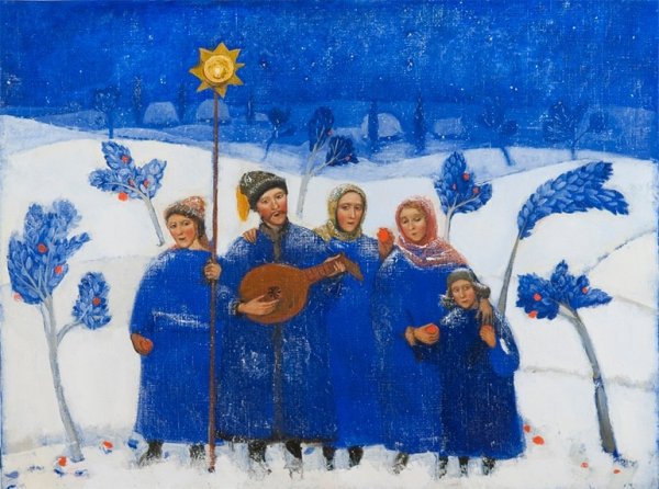 Художник Сычков христославы