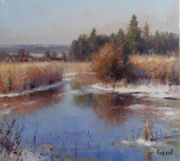 Живопись маслом Роман Божков