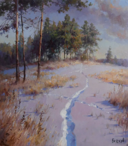 Живопись пейзажи Роман Божков