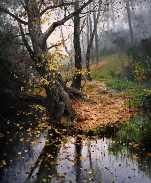 Художник Роман Божков пейзажи