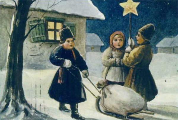 Старинные Рождественские на Руси