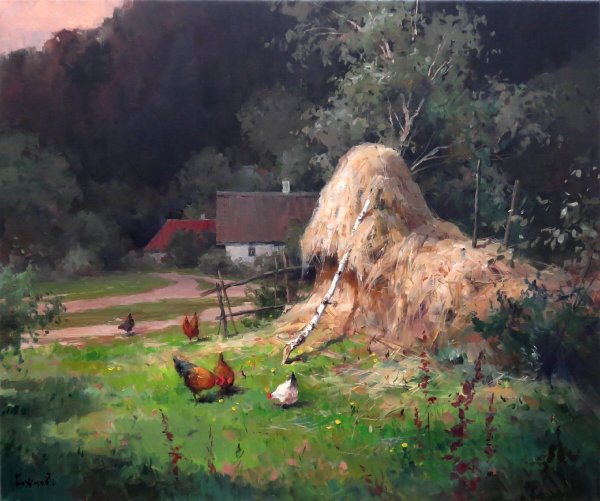 Художник Роман Божков пейзажи