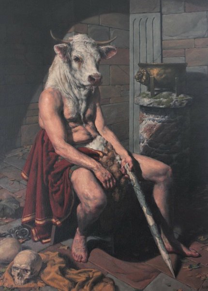 Минотавр картина Джордж