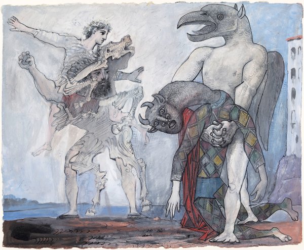 Пикассо минотавромахия