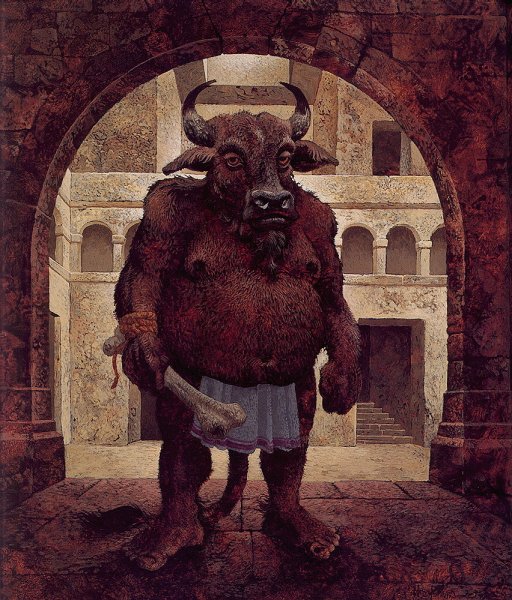 Минотавр Критское чудовище