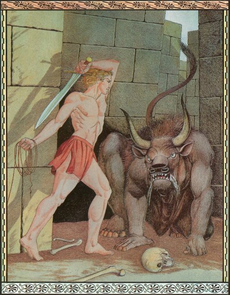 Мифология древней Греции Минотавр