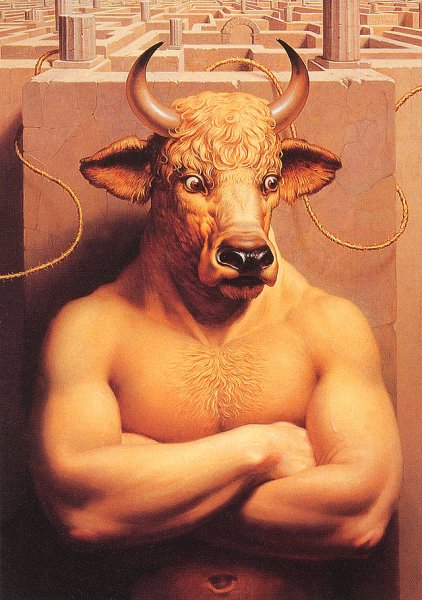 Минотавр Получеловек полубык